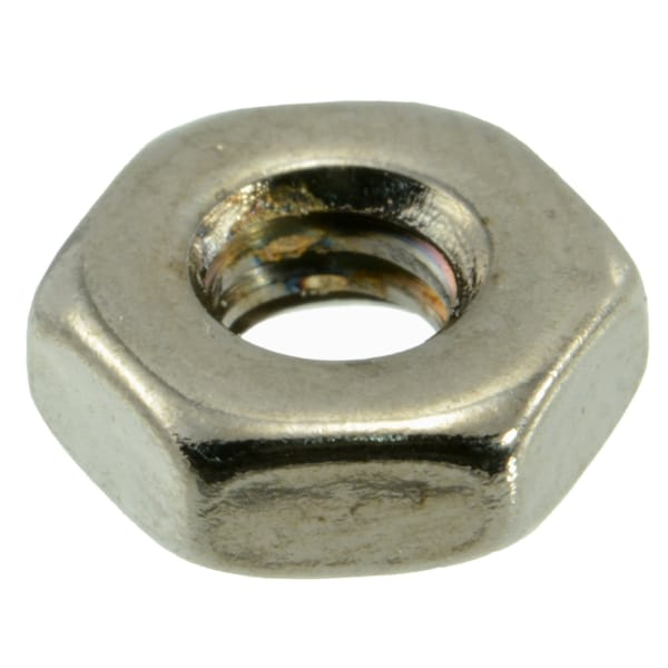 Midwest Fastener Hex Nut, #8-32, Steel, Grade 5, Black Chrome, 12 PK 34101 - main